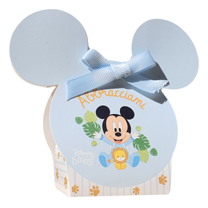 Bomboniera Astuccio Topolino Baby DISNEY Faccia Scatolina Portaconfetti - 68234