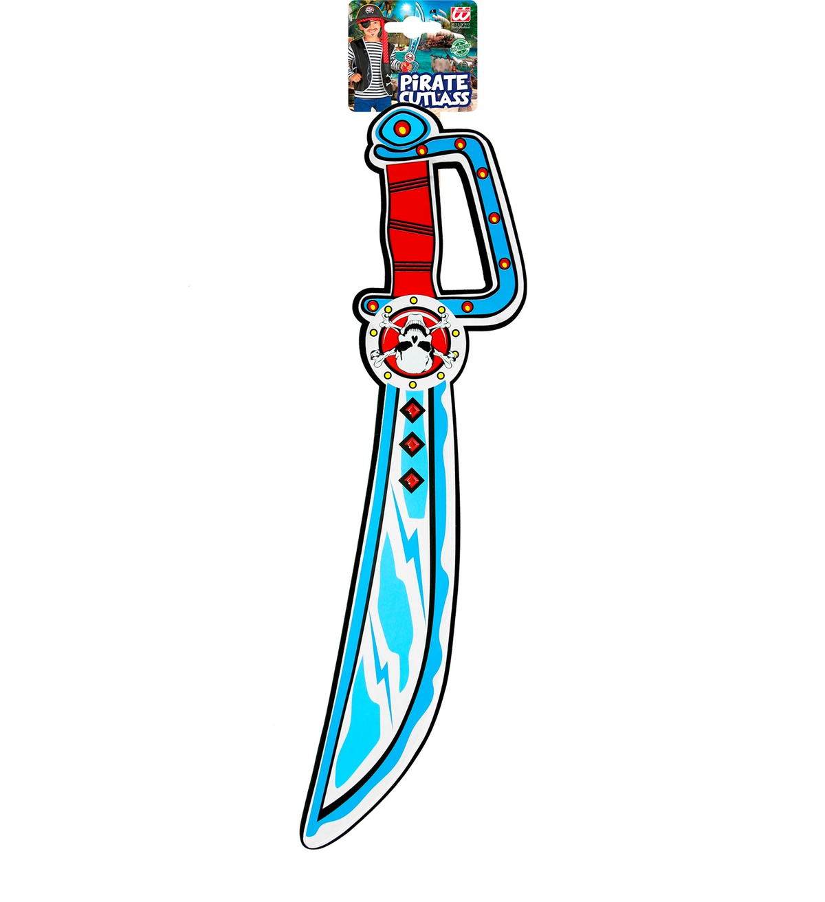 Sciabola Pirata in Spugna Accessori per Abito Vestito Carnevale Bambino - 97303