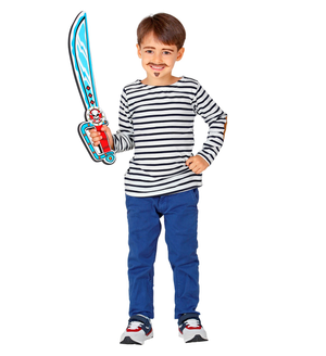 Sciabola Pirata in Spugna Accessori per Abito Vestito Carnevale Bambino - 97303