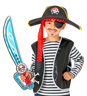Sciabola Pirata in Spugna Accessori per Abito Vestito Carnevale Bambino - 97303