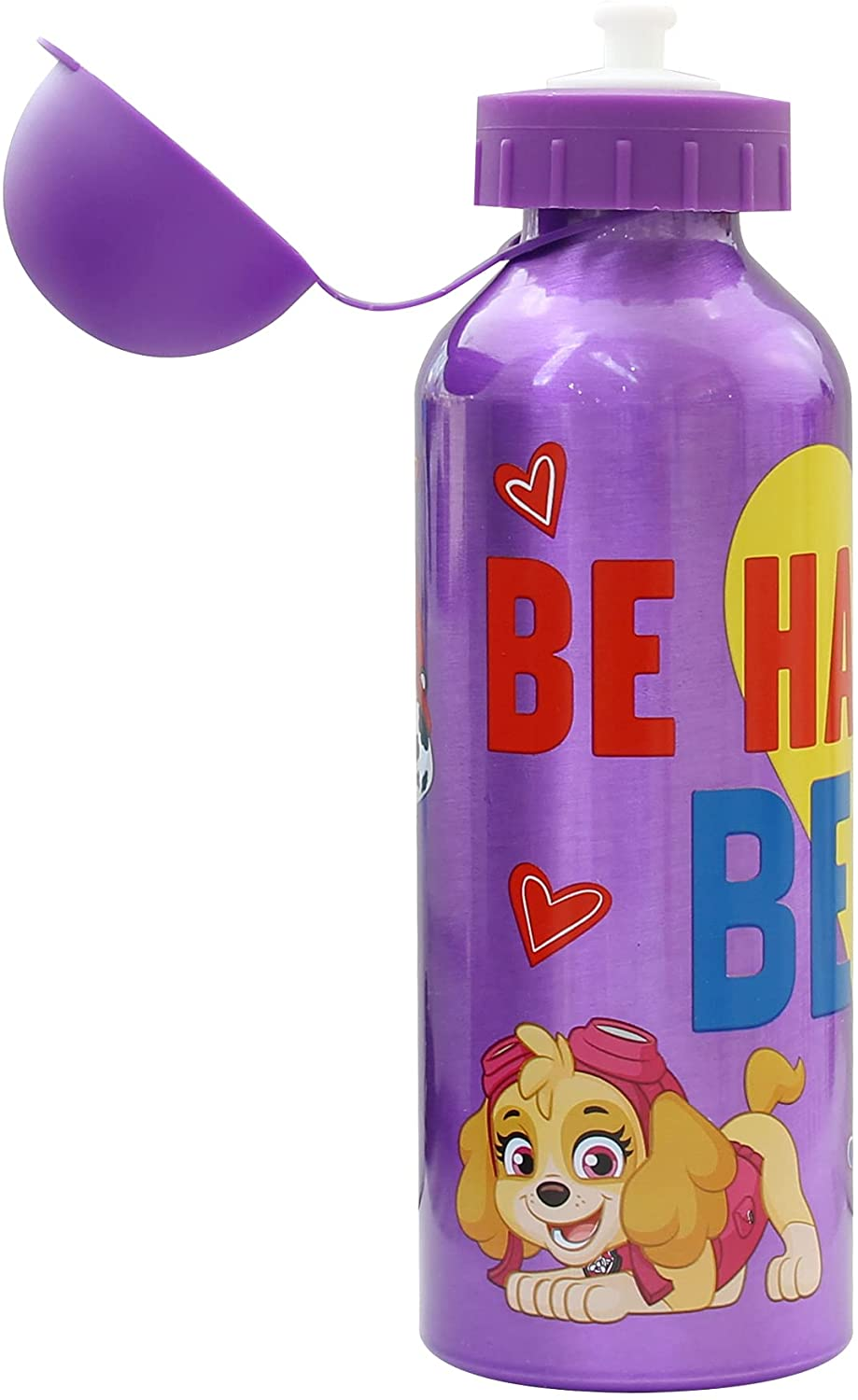Borraccia in Alluminio Paw Patrol con Beccuccio e Coperchio 500 Ml - Pw19760/v