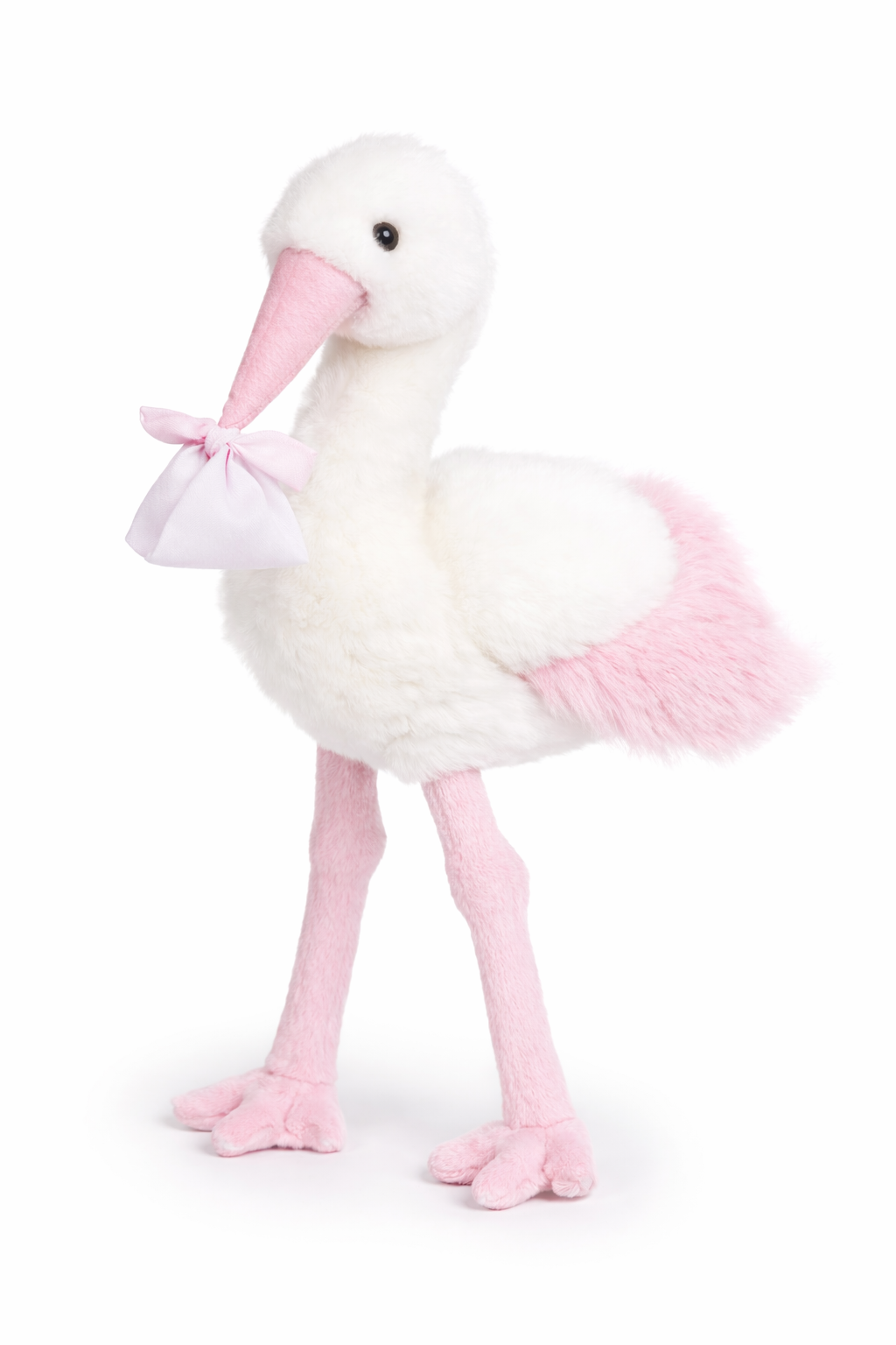 Peluche Cicogna Rosa Neonata Cm.27 Pupazzo - 786001/2