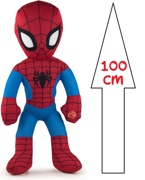 Peluche Spiderman MARVEL Gigante con Suono Pupazzo Cm. 100 - Mar-S-9347