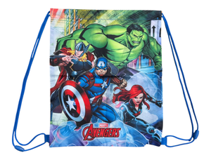 Sacca Avengers MARVEL Supereroi Borsa Tempo Libero Palestra Cm. 38x29 - M01512mc