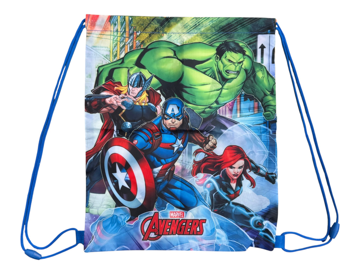 Sacca Avengers MARVEL Supereroi Borsa Tempo Libero Palestra Cm. 38x29 - M01512mc