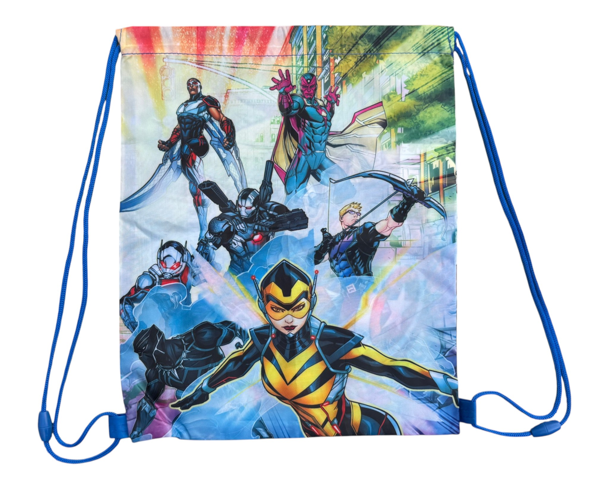 Sacca Avengers MARVEL Supereroi Borsa Tempo Libero Palestra Cm. 38x29 - M01512mc
