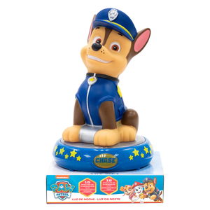 Lampada 3d Paw Patrol Chase Comodino Luce LED a Batterie - Pw19761
