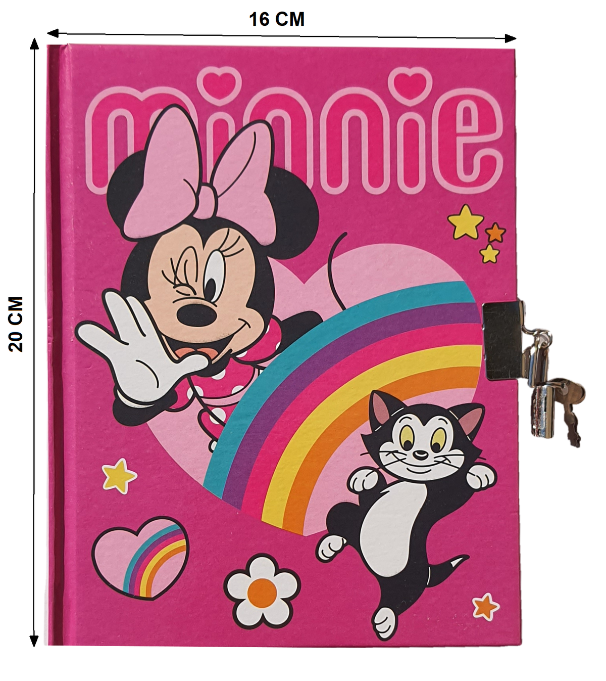Diario Segreto Minnie Mouse con Lucchetto DISNEY Bambina - Wd21722