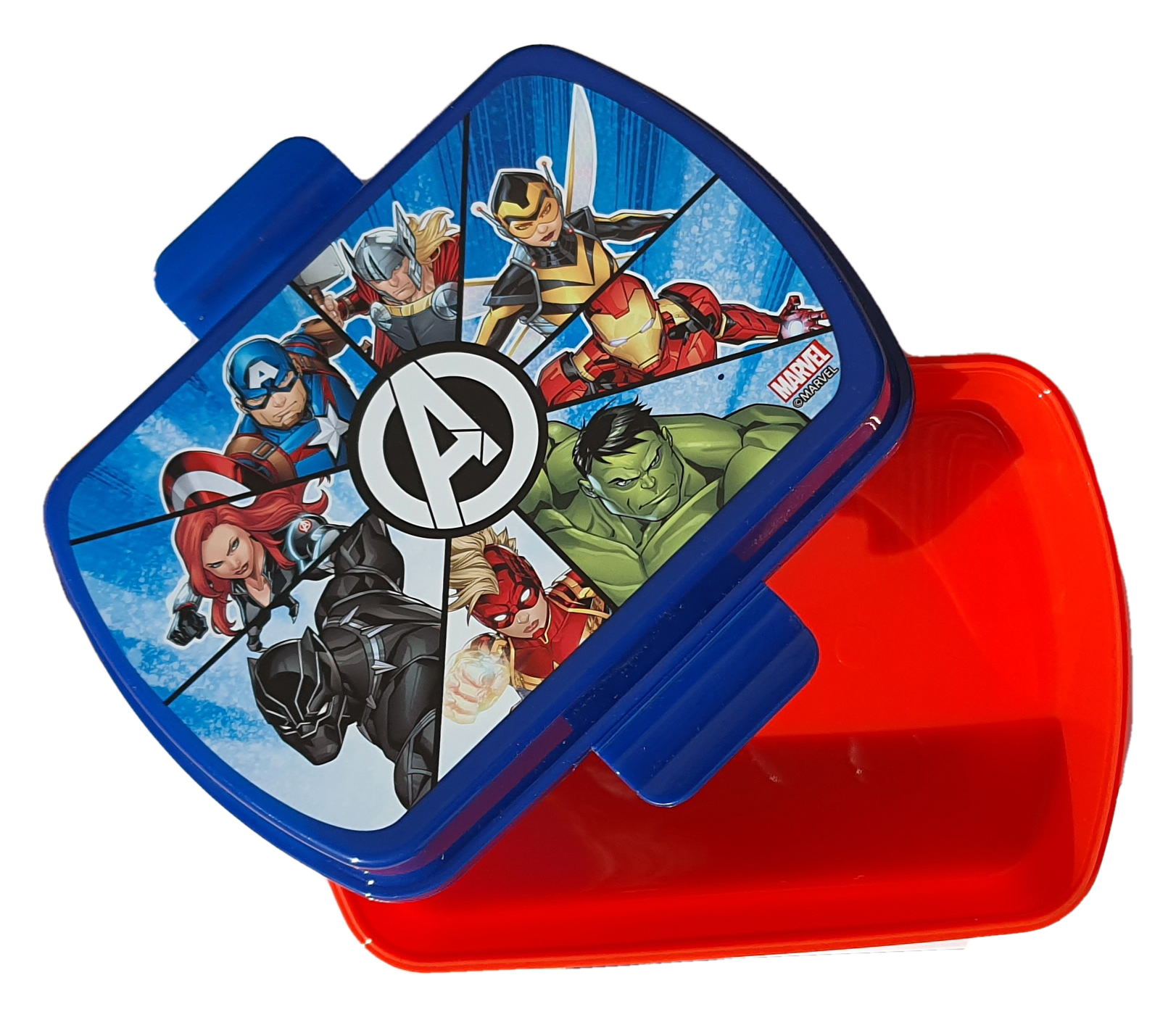 Set Avengers MARVEL Borraccia in Alluminio + Portamerenda in Confezione -  Av50001