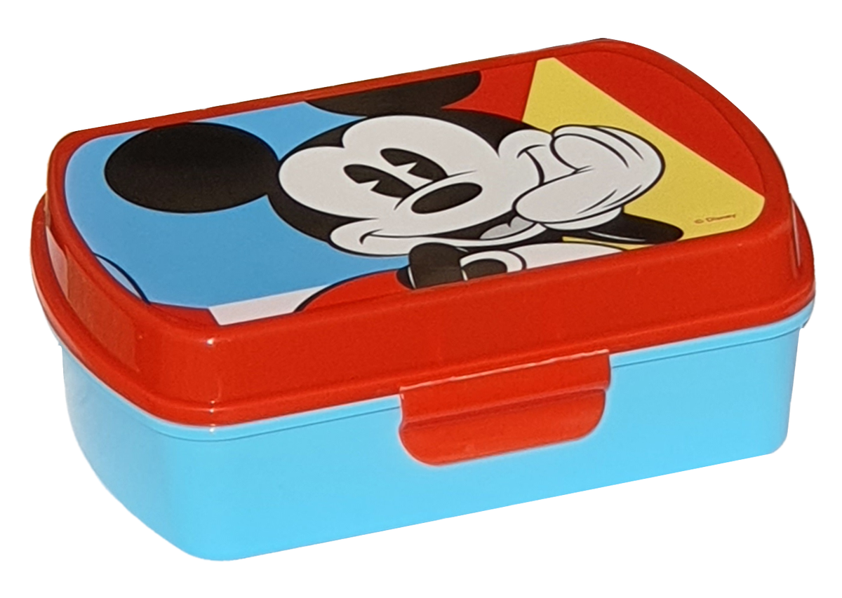 Set Mickey Mouse DISNEY Topolino Borraccia in Alluminio + Portamerenda in Confezione -  Mi50001