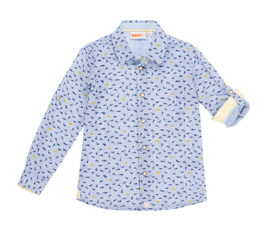 Camicia M.l. Bambino Ubs2 Taglie 4/16 Anni 100%co - E220124