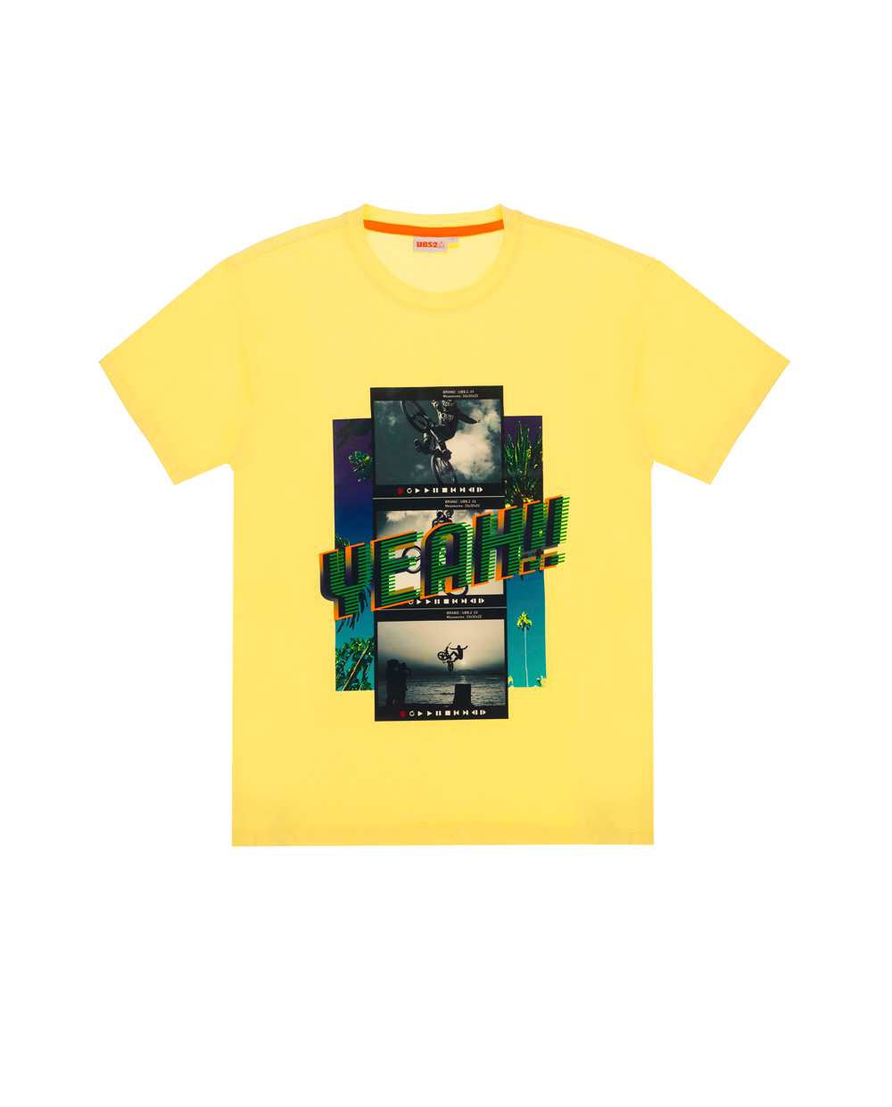 T-Shirt M.c. Ecosostenibile Maglietta Bambino 4/14 Nni Ubs2 - E229177