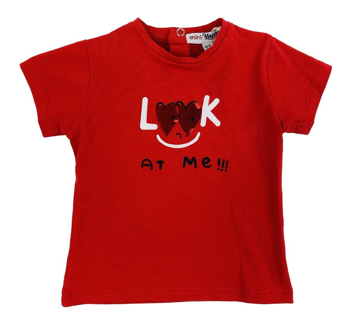 T-Shirt Yours Manica Corta Neonata Bambina 6/30 Mesi - Ay16196