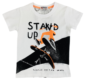 T-Shirt Yours Manica Corta Bambino 3/7 Anni - Ay2553