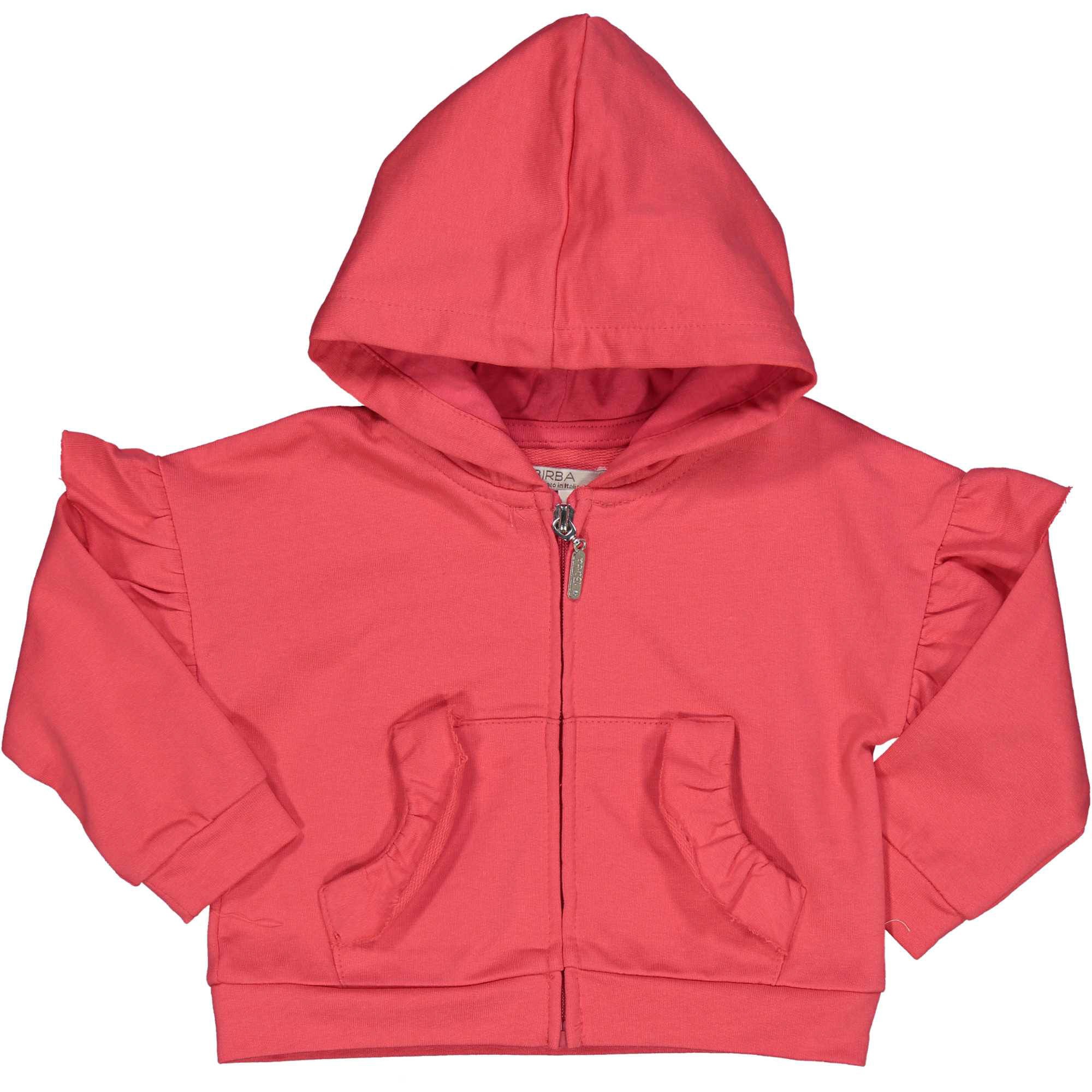 Felpa con Zip e Cappuccio Neonata Birba Taglie 18/30 Mesi - 46814.00