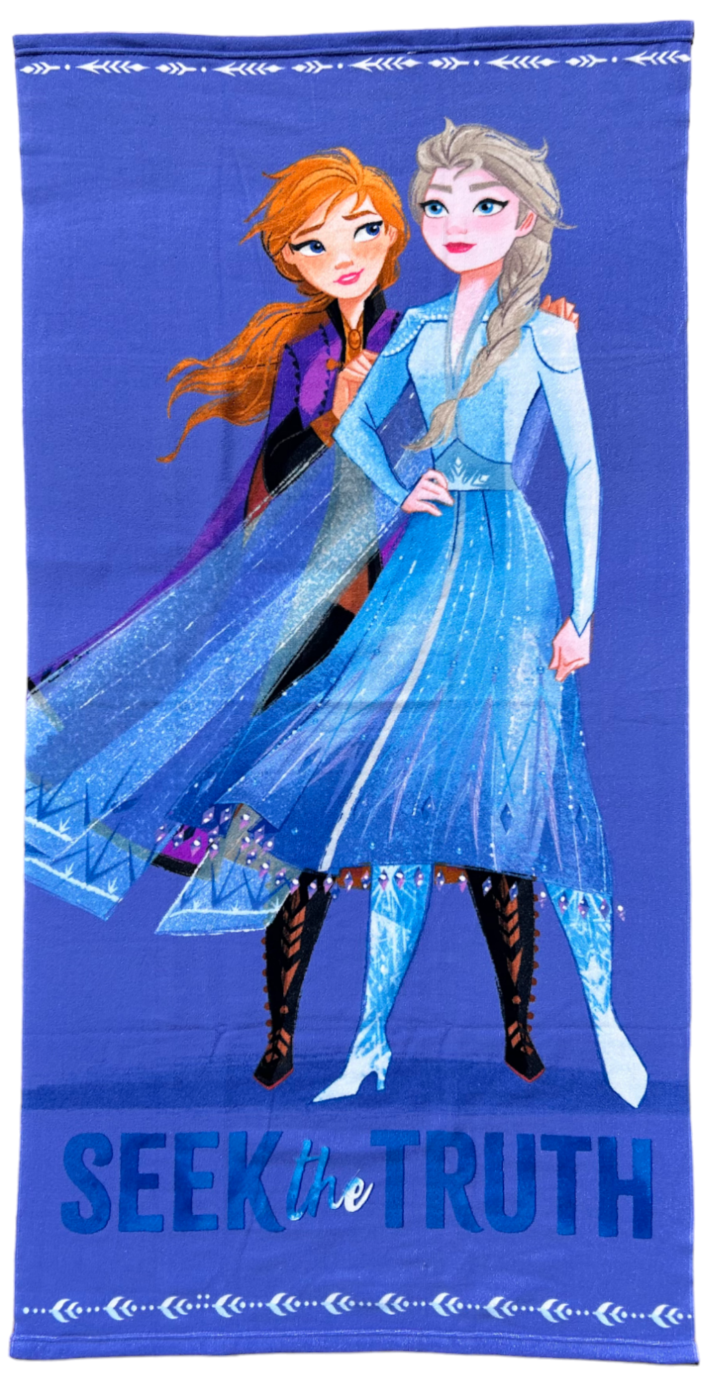 Telo Mare Frozen Ii DISNEY Elsa Anna in Microspugna di Poliestere Cm. 140x70 100%pl