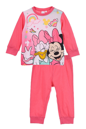 Pigiama Primaverile Minnie Mouse DISNEY Neonata Bambina - Ev0358fuxia