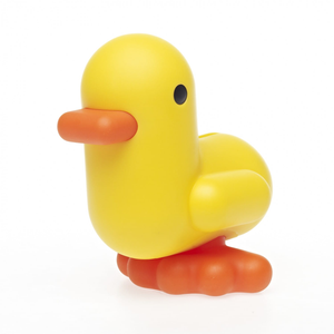 Lampada 3d in Silicone Canar Anatra Cuore Comodino Luce LED a Batterie e Cavo USB - D412-16
