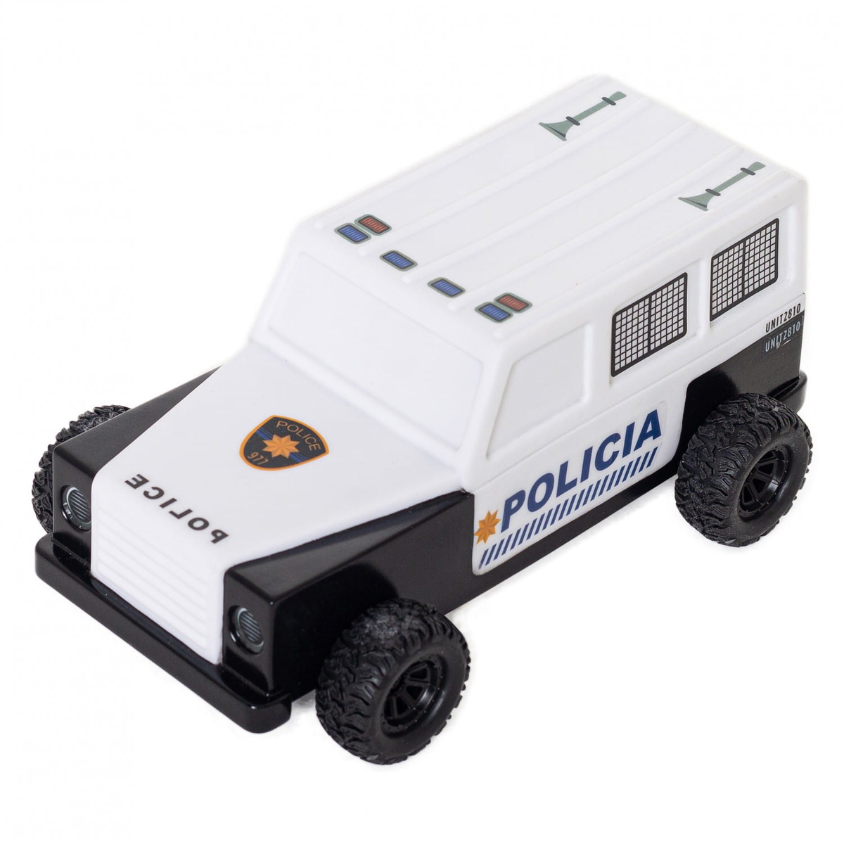 Lampada 3d Macchina Della Polizia Comodino Luce LED Colorate a Batterie - D507-02