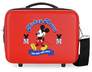Beauty Case Minnie e Topolino DISNEY Borsa Viaggio in ABS Adattabile a Trolley - 3073923