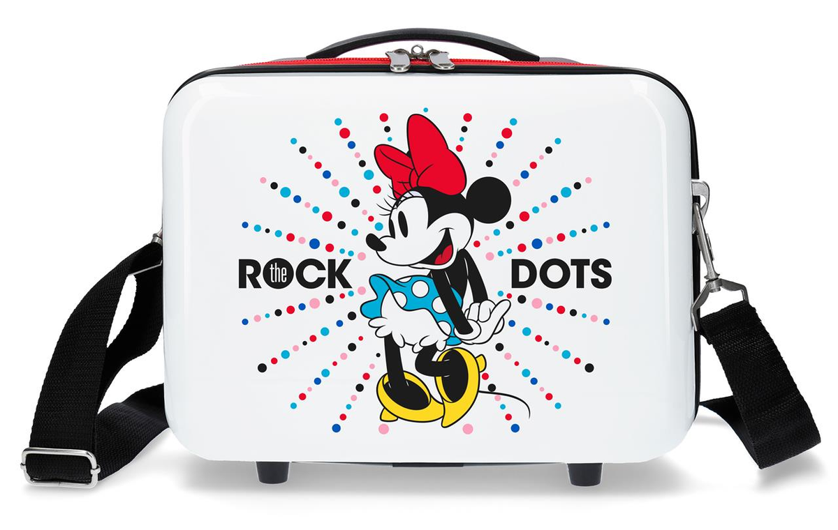 Beauty Case Minnie DISNEY Borsa Viaggio in ABS Adattabile a Trolley - 3673965