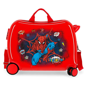 Trolley da Viaggio Spiderman MARVEL in ABS Bagaglio Cavalcabile Valigia 50x38x20 CM - 2079821