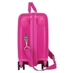 Trolley da Viaggio Hello Kitty Sanrio in ABS Valigia Cavalcabile Bagaglio 50x38x20 CM - 2159822