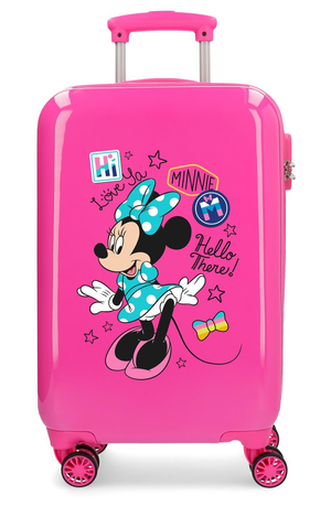 Trolley Minnie Mouse DISNEY da Viaggio Bagaglio a Cm. 55 in ABS - 2561462