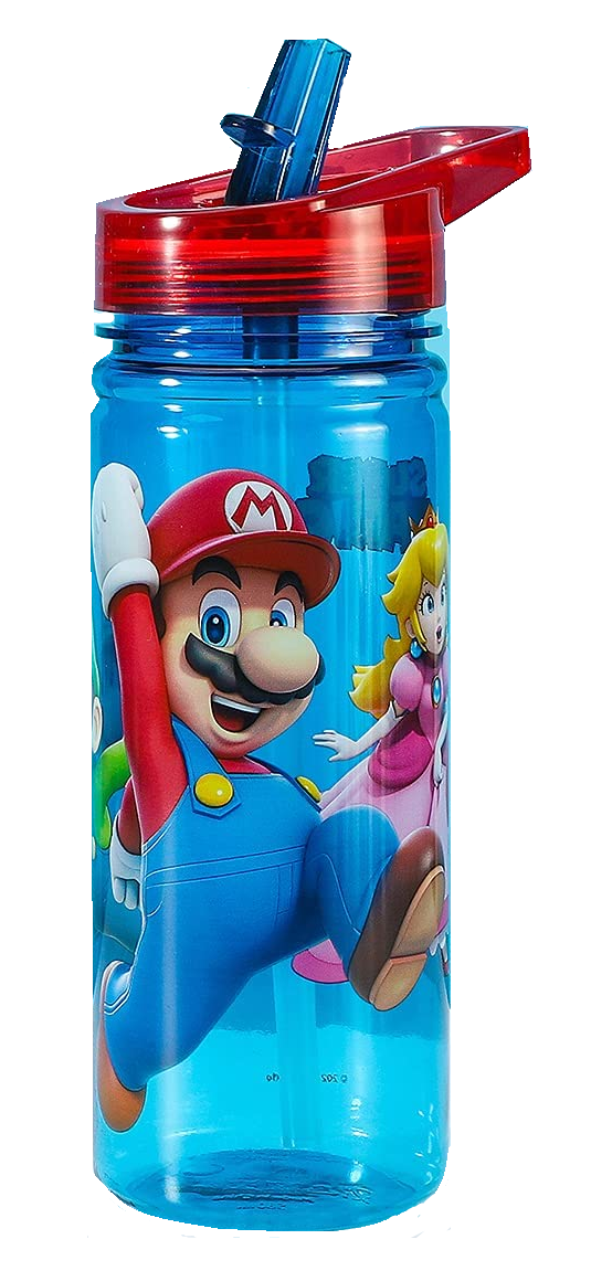 Borraccia Super Mario in Tritan con Beccuccio Ripiegabile Ml. 580 - St21433