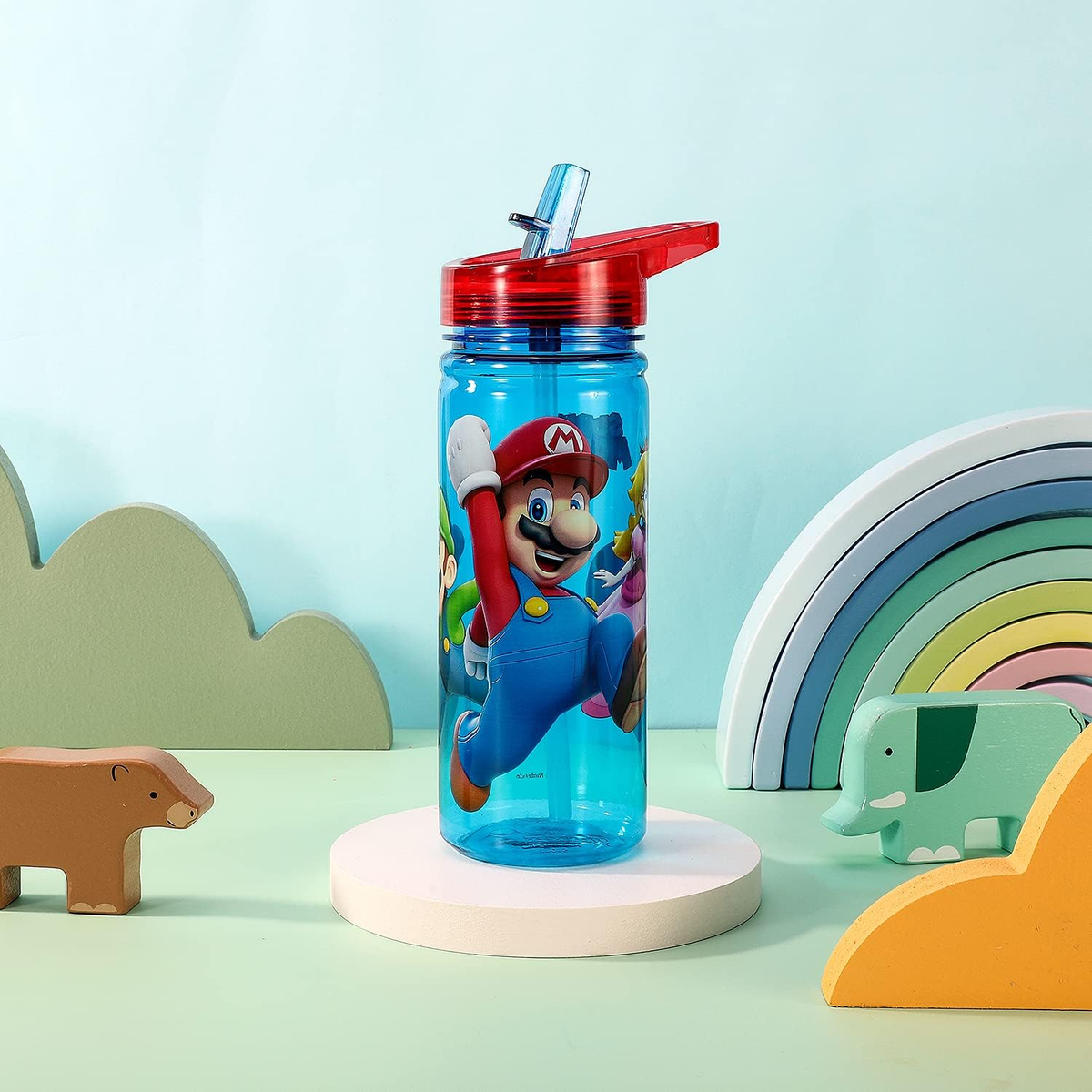 Borraccia Super Mario in Tritan con Beccuccio Ripiegabile Ml. 580 - St21433