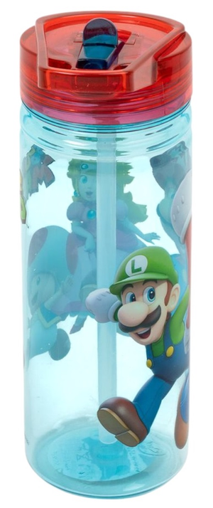 Borraccia Super Mario in Tritan con Beccuccio Ripiegabile Ml. 580 - St21433