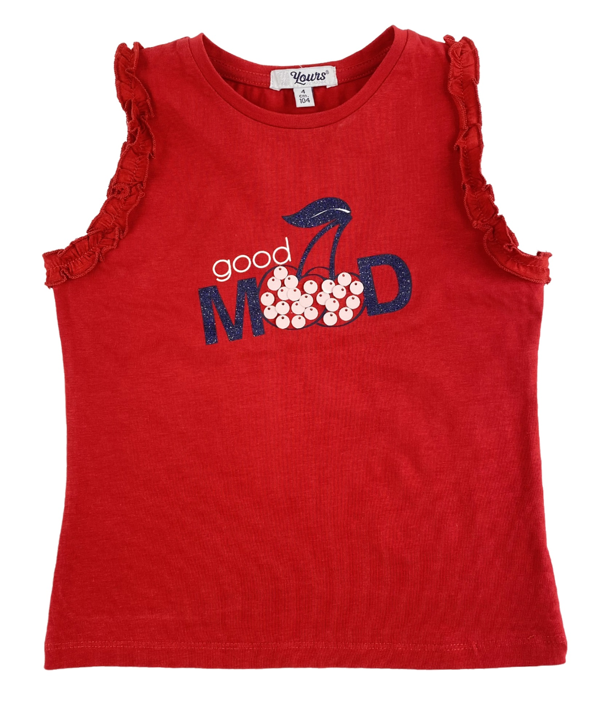 Canotta T-Shirt Yours Bambina 3/7 Anni - Ay2618