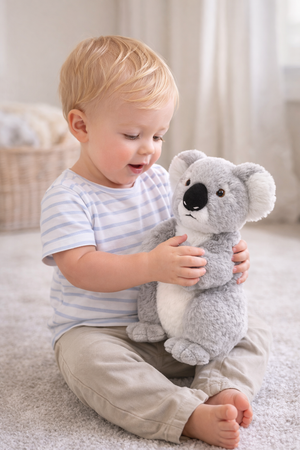 Peluche Koala Grs Cm. 25 Plastica Reciclata Lelly - 800060