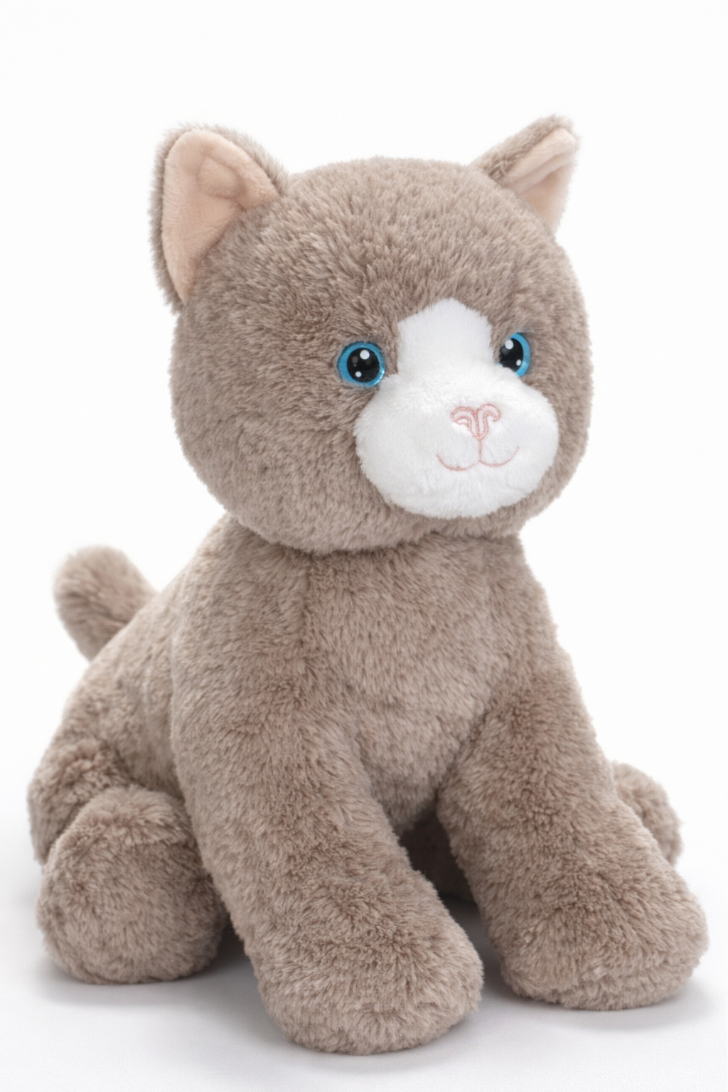 Peluche Gatto Grigio Grs Cm. 30 Plastica Reciclata Lelly - 800201/1