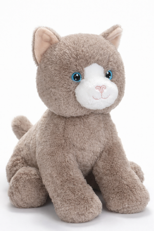 Peluche Gatto Grigio Grs Cm. 30 Plastica Reciclata Lelly - 800201/1