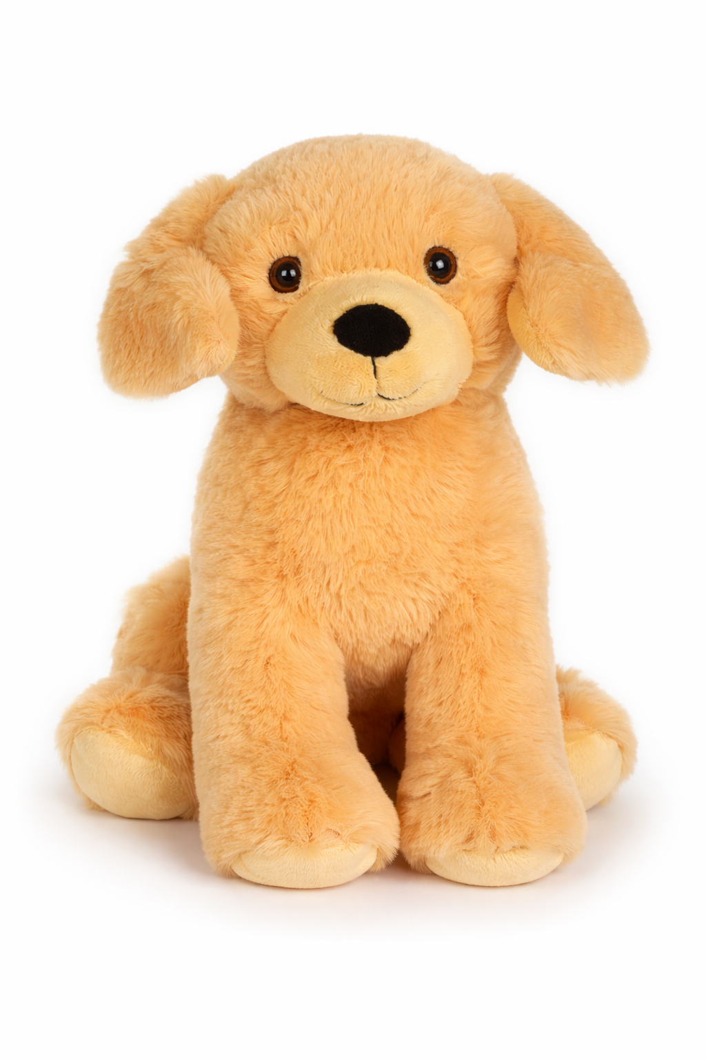 Peluche Cane Golden Retriever Grs Cm. 25 Plastica Reciclata Lelly - 800202