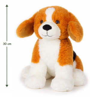 Peluche Cane Beagle Grs Cm. 30 Plastica Reciclata Lelly - 800205