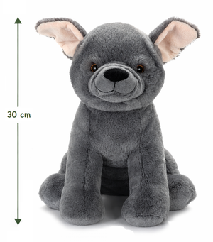 Peluche Cane French Bulldog Grs Cm. 30 Plastica Reciclata Lelly - 800213