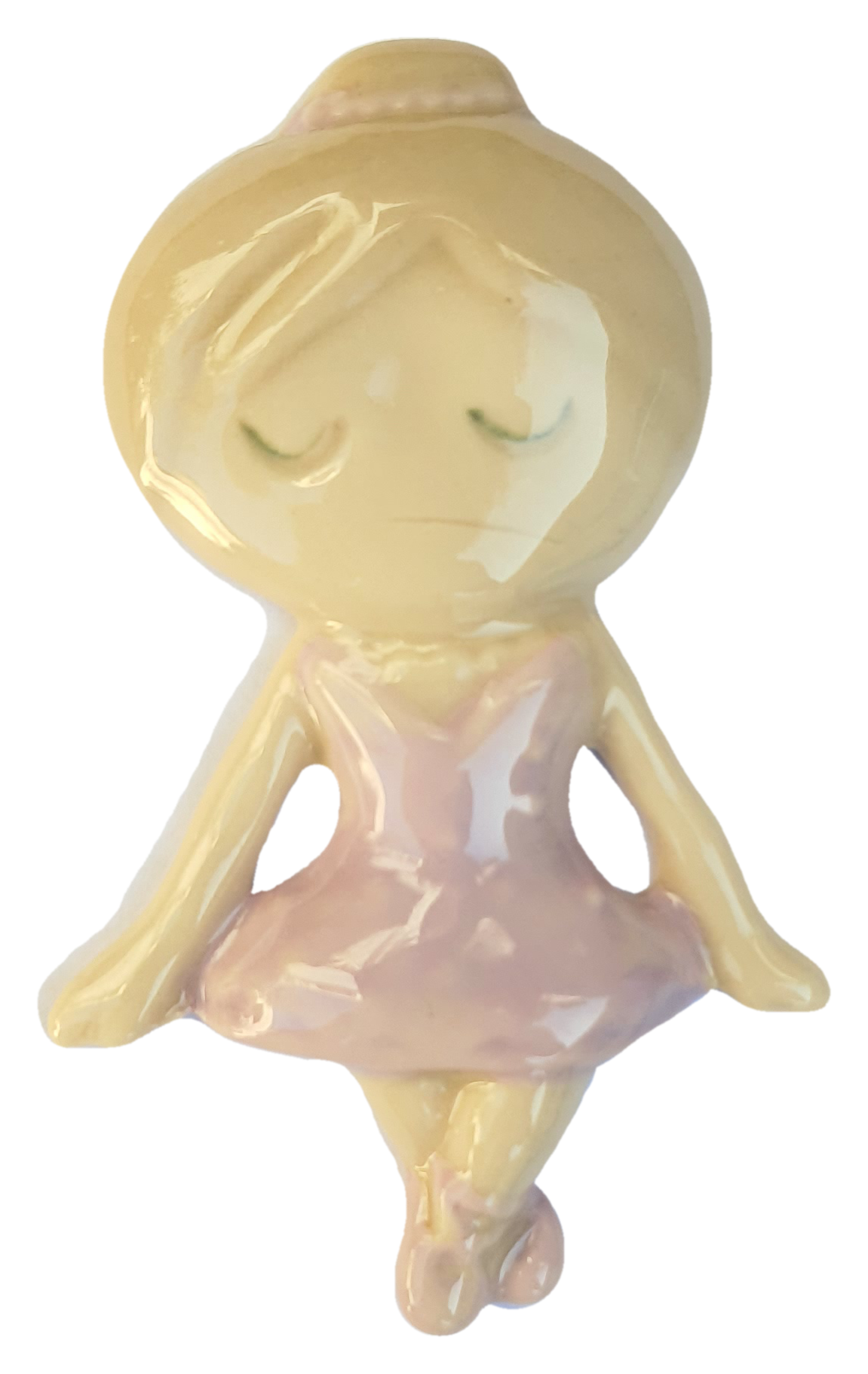 Bomboniera Statuina Magnete Ballerine Assortite in Tre Colori Calamita in Porcellana Oggetti per Cerimonie Ilary Queen Personalizzabili - Iq3100