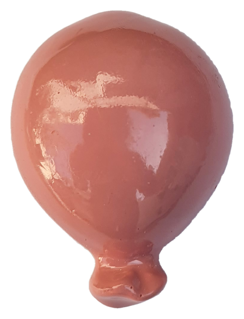 Bomboniera Statuina Magnete Palloncino Rosa Calamita in Porcellana Oggetti per Cerimonie Ilary Queen Personalizzabili - Iq8284