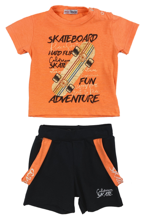Completo Bermuda + T-Shirt M.c. Yours Neonato 6/30 Mesi - Ay1566