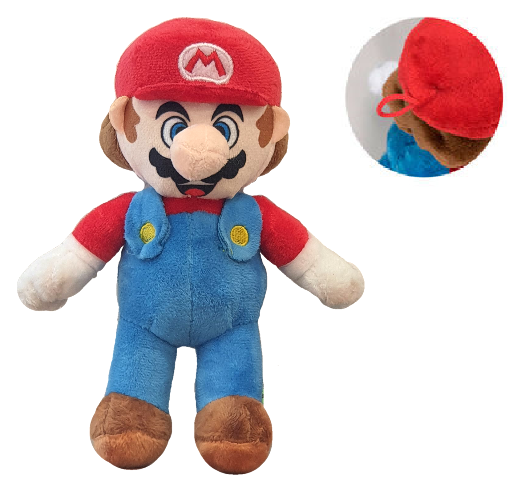 Peluche Super Mario Videogioco Luigi Peach Yoshi Toad Pupazzo Cm. 17 - 5171md