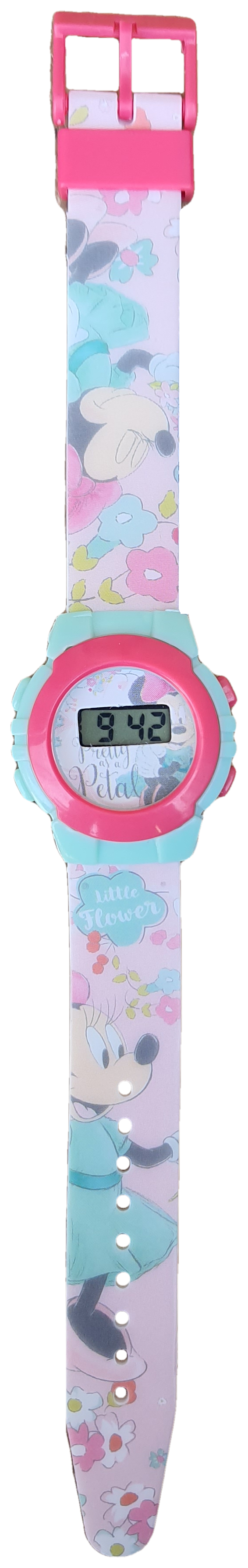 Orologio da Polso Digitale Minie DISNEY in Confezione Sagomata - Wd22133