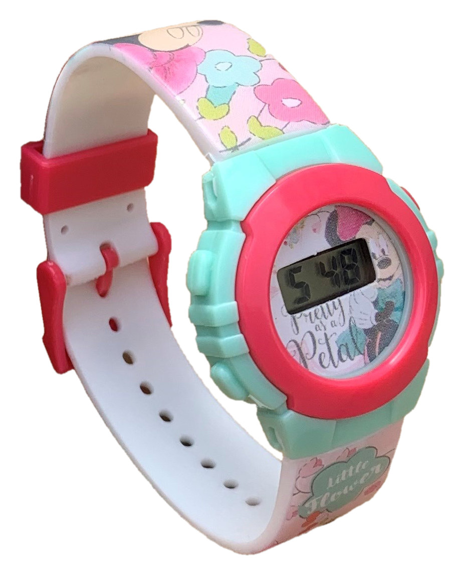 Orologio da Polso Digitale Minie DISNEY in Confezione Sagomata - Wd22133