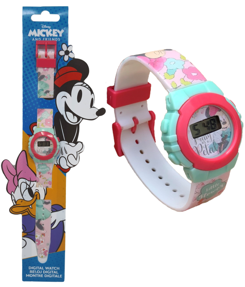 Orologio da Polso Digitale Minie DISNEY in Confezione Sagomata - Wd22133