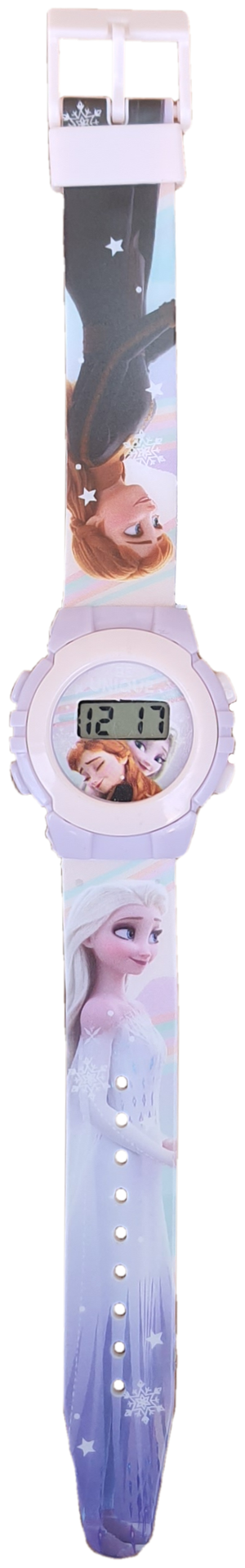 Orologio da Polso Digitale Frozen Ii DISNEY Elsa Anna in Confezione Sagomata - Wd22132
