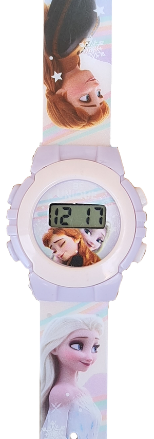 Orologio da Polso Digitale Frozen Ii DISNEY Elsa Anna in Confezione Sagomata - Wd22132