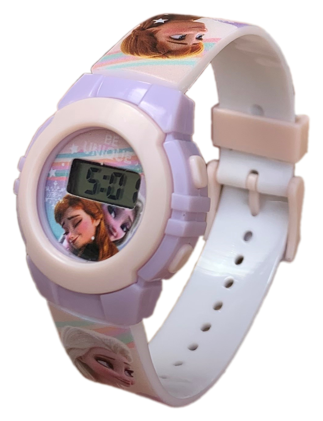 Orologio da Polso Digitale Frozen Ii DISNEY Elsa Anna in Confezione Sagomata - Wd22132