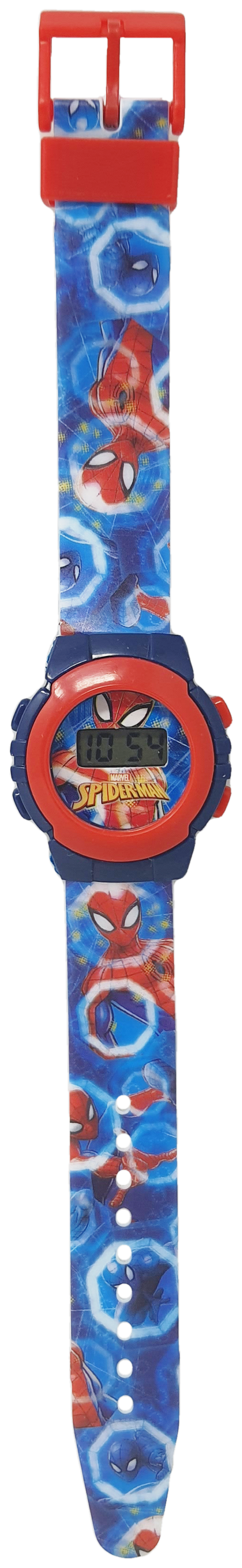 Orologio da Polso Digitale Spiderman MARVEL in Confezione Sagomata - Mv16048