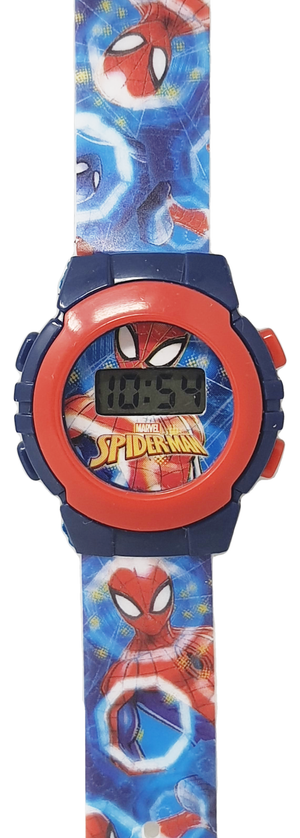 Orologio da Polso Digitale Spiderman MARVEL in Confezione Sagomata - Mv16048